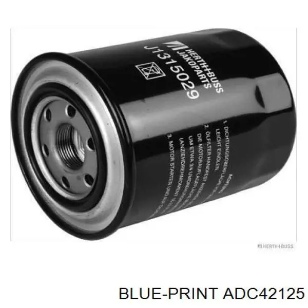 Фільтр масляний Blue Print ADC42125