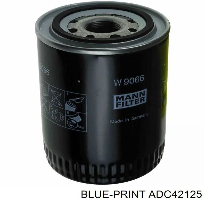 Масляний фільтр ADC42125 Blue Print