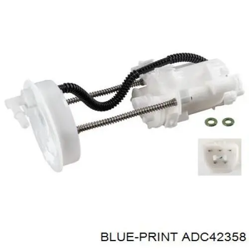 Фільтр паливний Blue Print ADC42358
