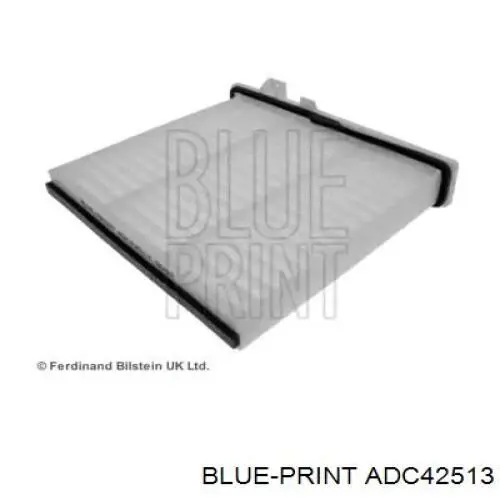 Фільтр повітряний обігрівача Blue Print ADC42513 ціна, від 8.30 USD