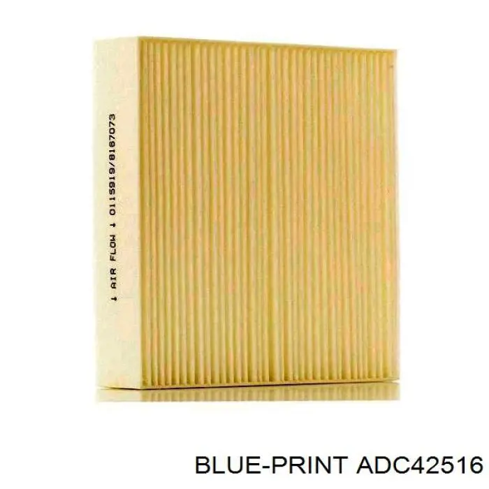 Фільтр повітряний обігрівача Blue Print ADC42516 ціна, від 4.12 USD