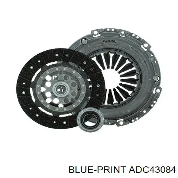 Купити ADC43084 Blue Print Комплект зчеплення (диск, корзина, підшипник)
