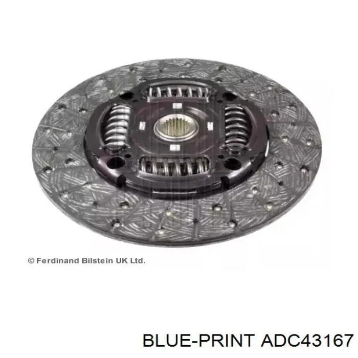 ADC43167 Blue Print диск зчеплення