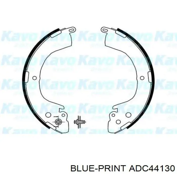 Колодки гальмові задні, барабанні Blue Print ADC44130 ціна, від 33.13 USD
