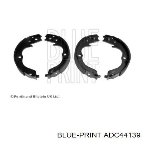 Колодки ручника/стоянкового гальма ADC44139 Blue Print