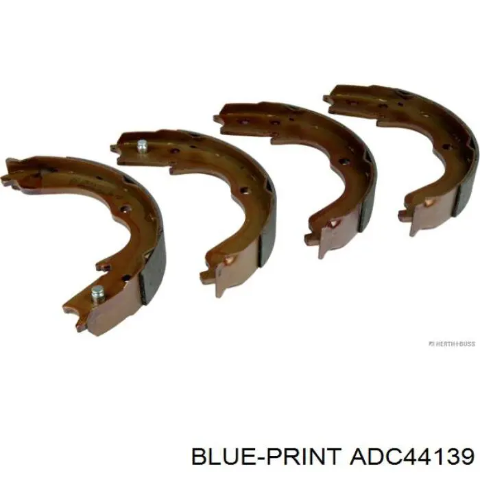 Колодки ручника / стоянкового гальма Blue Print ADC44139 ціна, від 27.87 USD