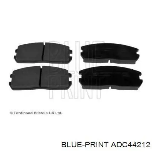 Купити ADC44212 Blue Print Колодки гальмівні передні, дискові