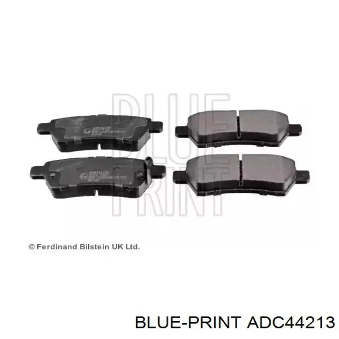 Гальмівні колодки Blue Print ADC44213 ціна, від 15.08 USD