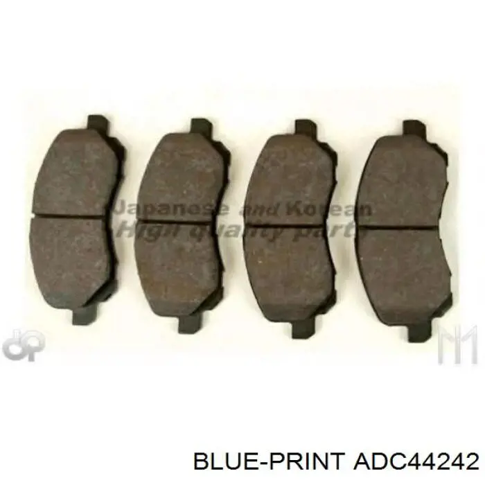Купити ADC44242 Blue Print Колодки гальмівні передні, дискові