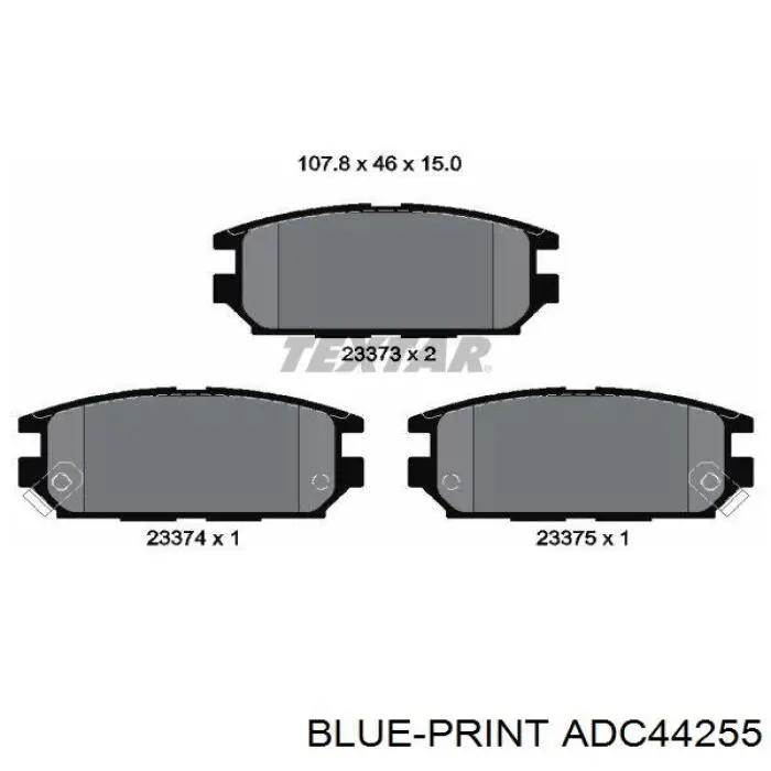 Задні гальмівні колодки Kashiyama D6049M ціна, від 21.42 USD