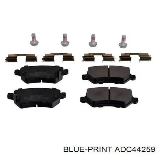 Купити ADC44259 Blue Print Задні колодки