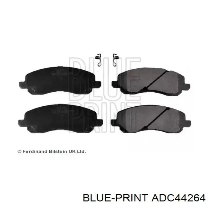 ADC44264 Blue Print колодки гальмівні передні, дискові