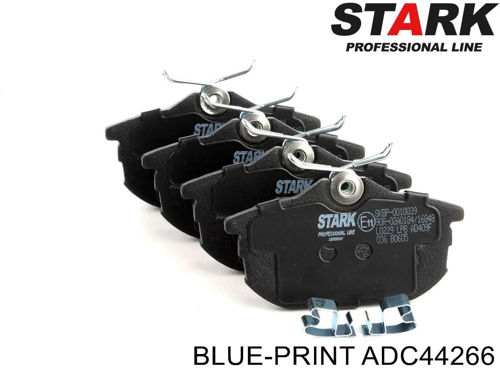 Задні гальмівні колодки Blue Print ADC44266 ціна, від 16.74 USD