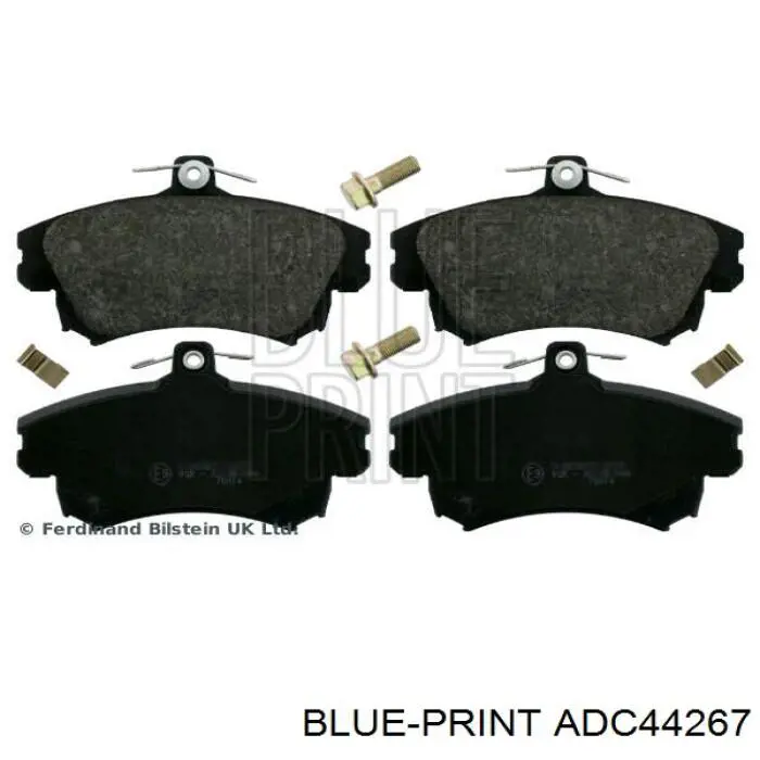 ADC44267 Blue Print колодки гальмівні передні, дискові