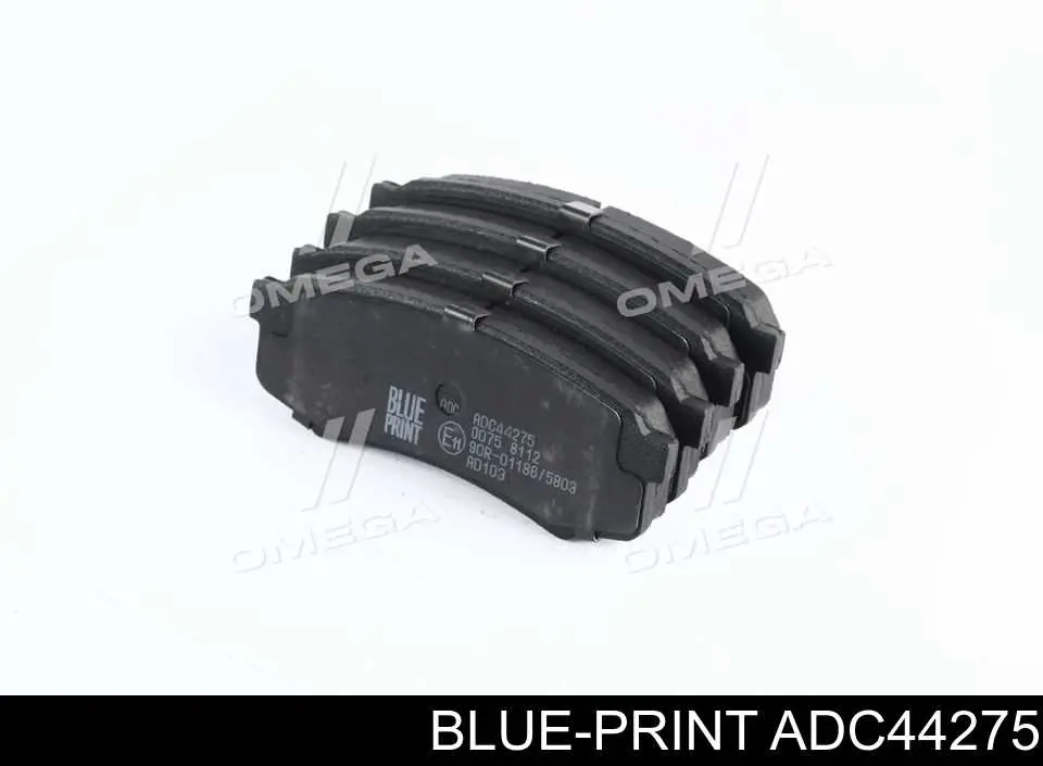 Задні гальмівні колодки Blue Print ADC44275 ціна, від 20.48 USD