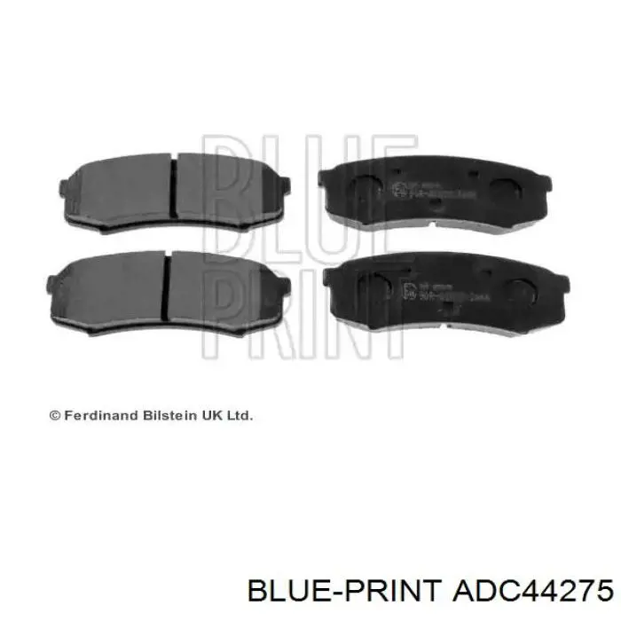 Купити ADC44275 Blue Print Задні колодки