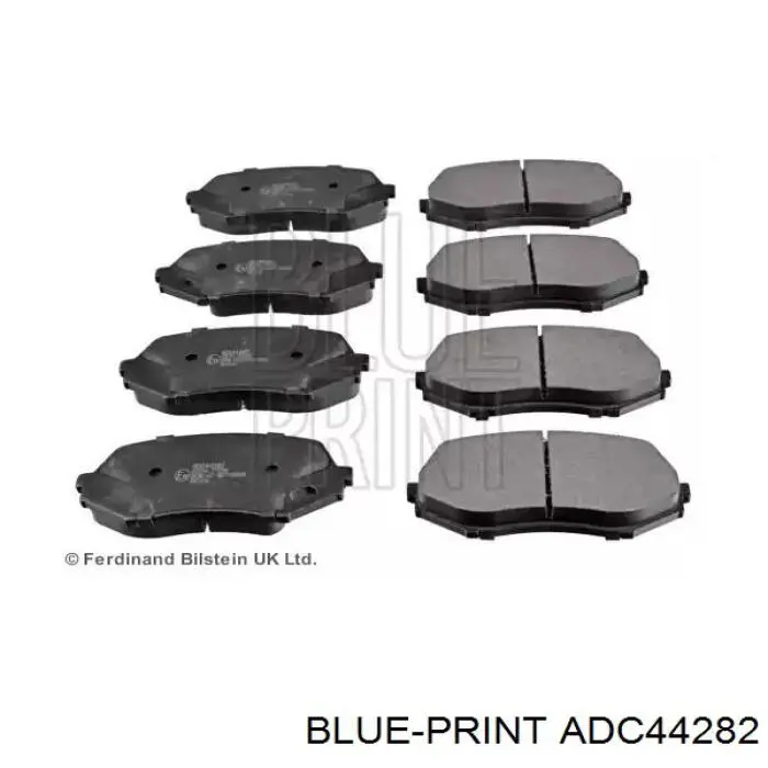 Купити ADC44282 Blue Print Колодки гальмівні передні, дискові