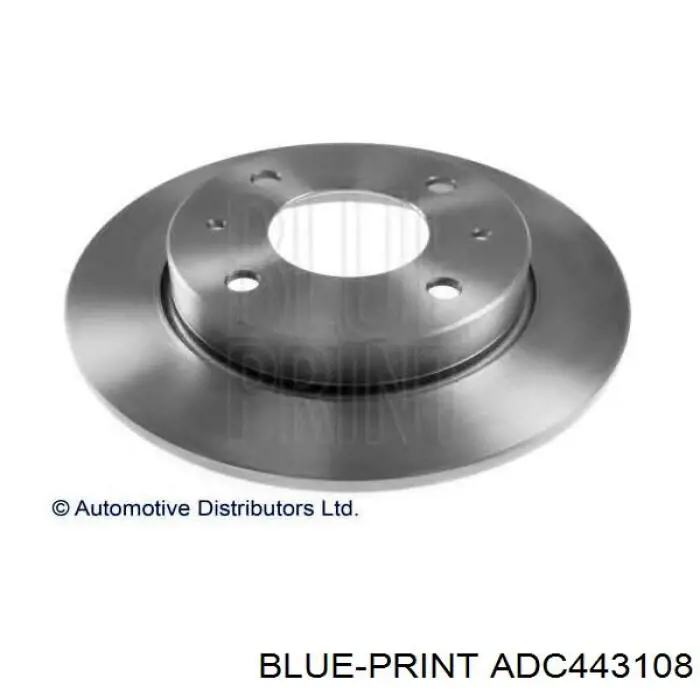Гальмівні диски передні ADC443108 Blue Print