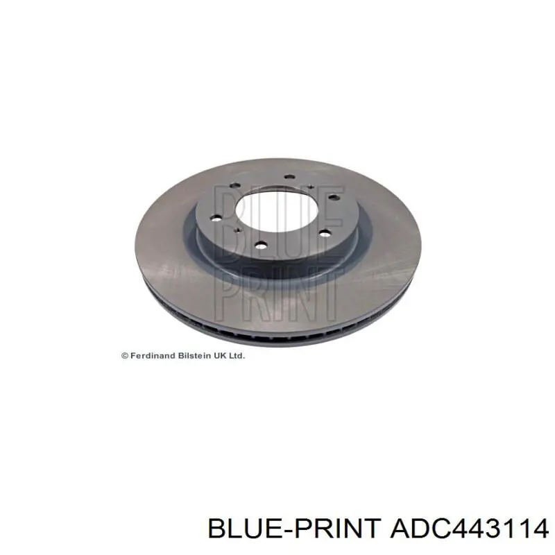 Гальмівні диски передні ADC443114 Blue Print