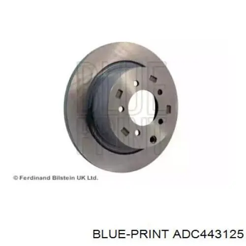 Гальмівні диски ADC443125 Blue Print