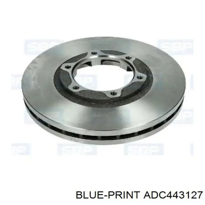Гальмівні диски передні ADC443127 Blue Print