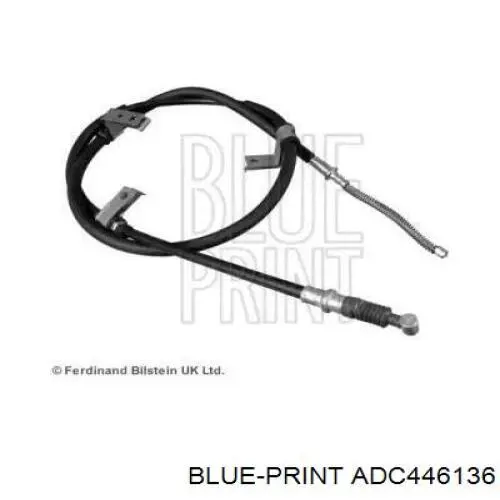 Купити ADC446136 Blue Print Трос ручного гальма задній, правий