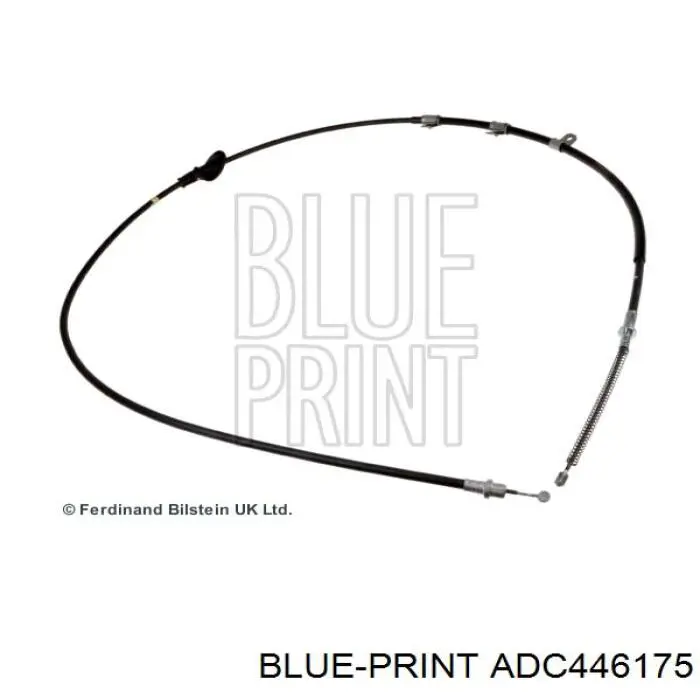 ADC446175 Blue Print трос ручного гальма задній, лівий