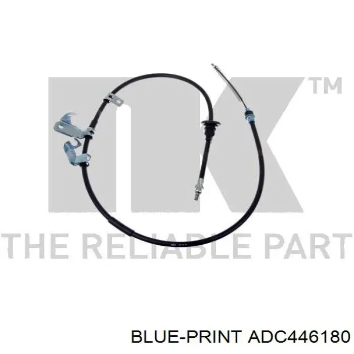 Трос стоянкового гальма задній правий Blue Print ADC446180 ціна, від 22.60 USD