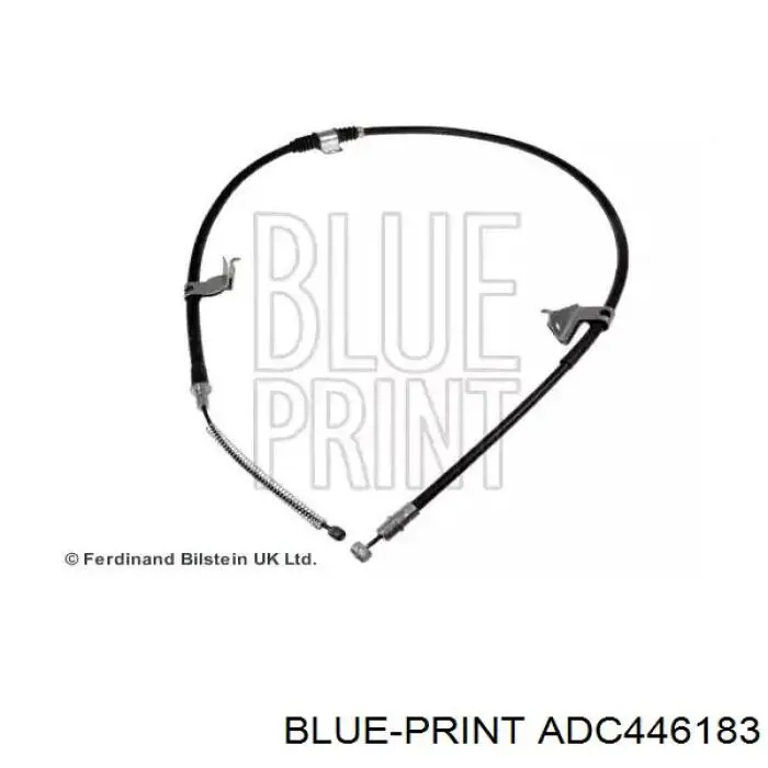 Купити ADC446183 Blue Print Трос ручного гальма задній, лівий
