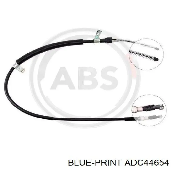 Купити BC584 Japan Parts Трос ручного гальма передній