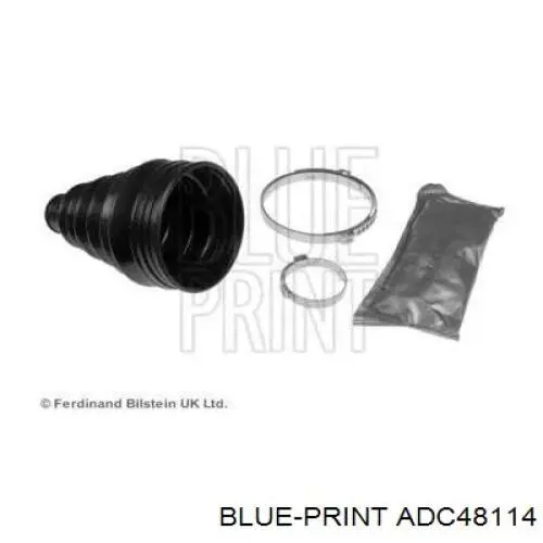 Пильник шарніра кутових швидкостей зовнішній передній Blue Print ADC48114 ціна, від 12.50 USD