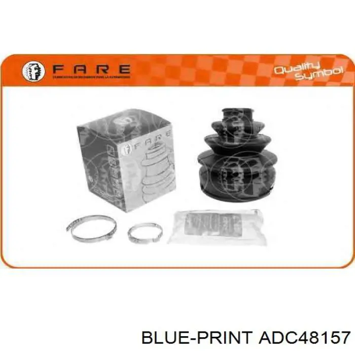 Пильник гранати внутрішній, передній півосі Blue Print ADC48157 ціна, від 7.33 USD