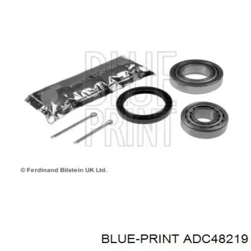Комплект підшипник маточини передньої Blue Print ADC48219 ціна, від 13.95 USD