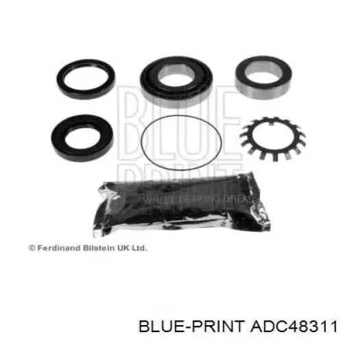 Підшипник маточини задньої Blue Print ADC48311 ціна, від 16.36 USD