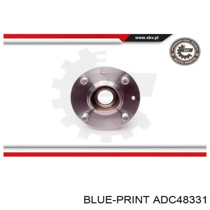 Задня маточина ADC48331 Blue Print