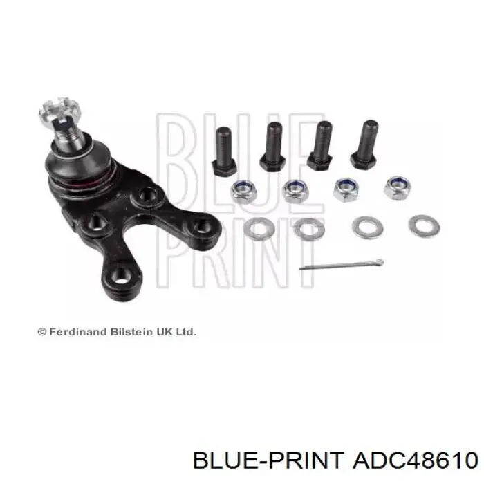 Кульова опора, нижня, права Blue Print ADC48610 ціна, від 22.98 USD