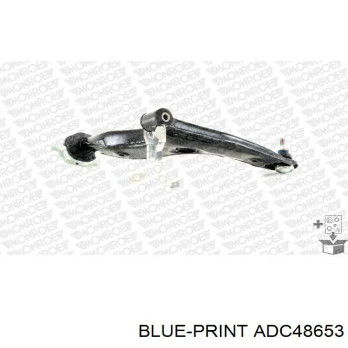 Важіль передньої підвіски нижній, лівий ADC48653 Blue Print
