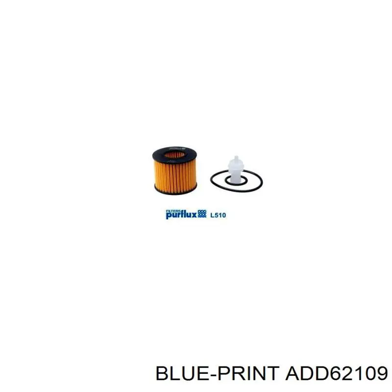 Фільтр масляний Blue Print ADD62109