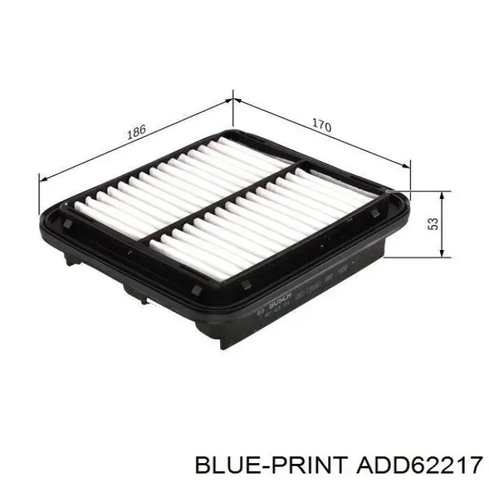 ADD62217 Blue Print фільтр повітряний