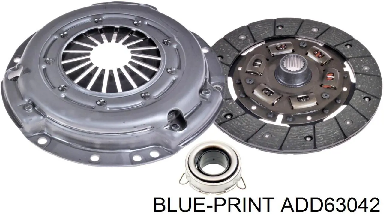 Купити ADD63042 Blue Print Комплект зчеплення (диск, корзина, підшипник)