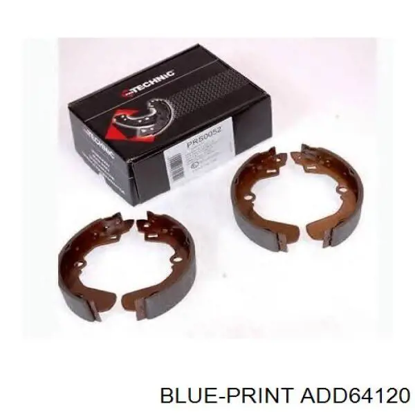 Колодки гальмові задні, барабанні BD1012 AMP/Paradowscy