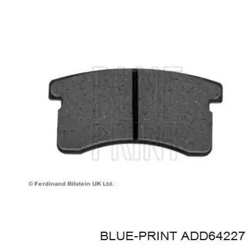 ADD64227 Blue Print колодки гальмівні передні, дискові