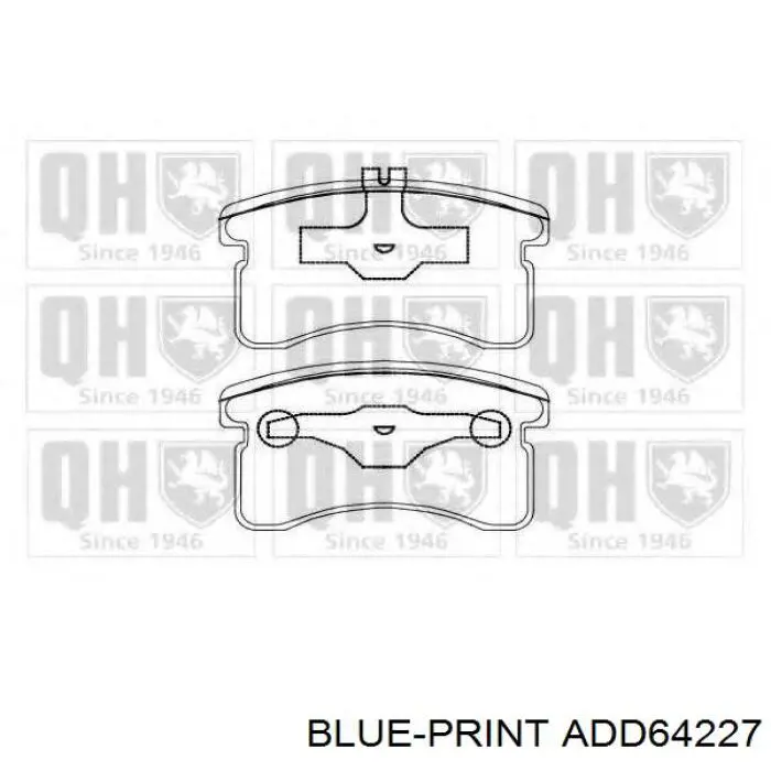 Купити 0986424642 Bosch Колодки гальмівні передні, дискові