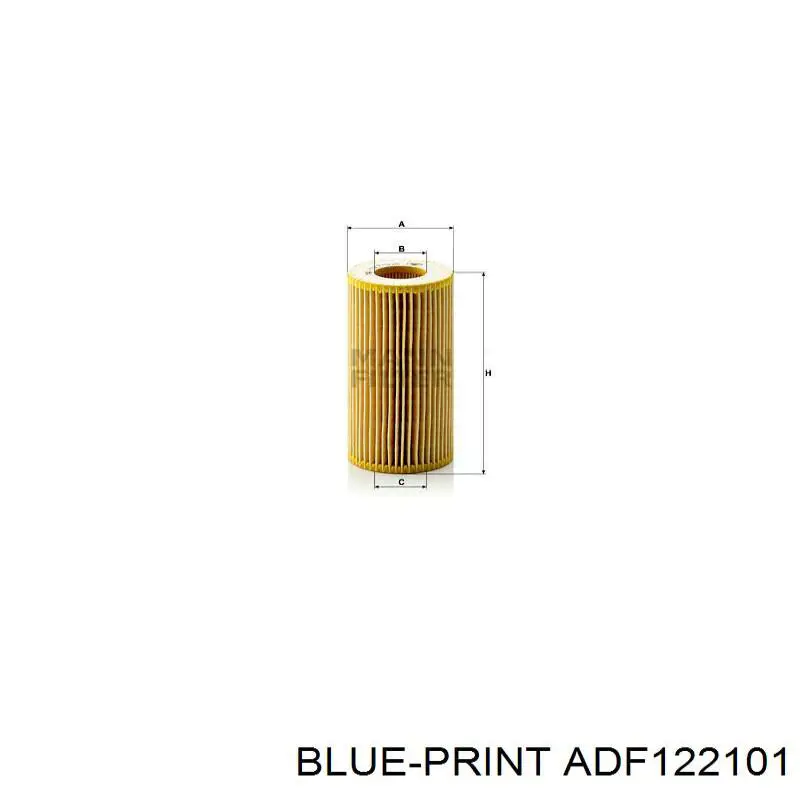 Масляний фільтр ADF122101 Blue Print