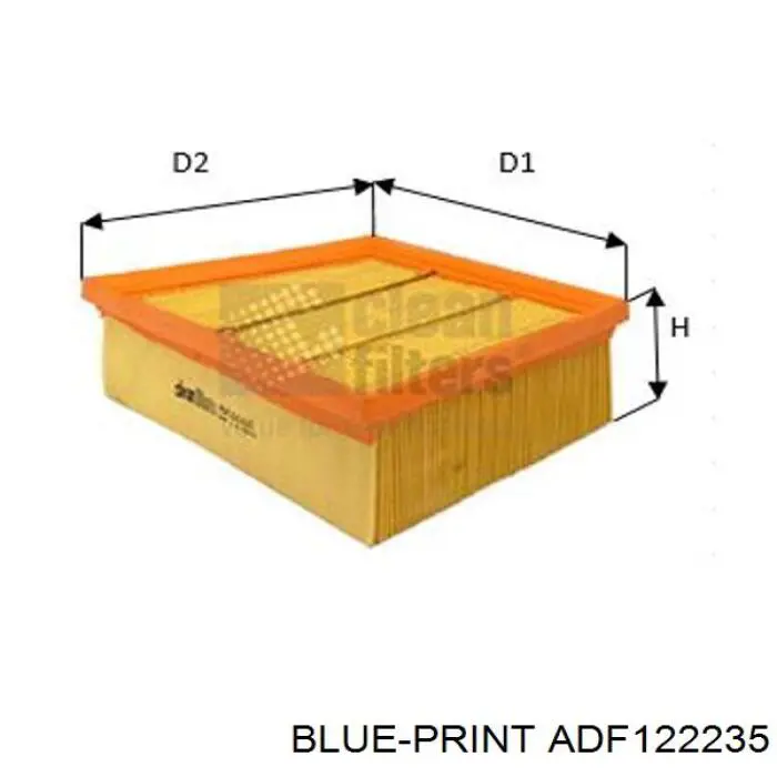 Купити K7140 Mfilter Автомобільний фільтр повітря