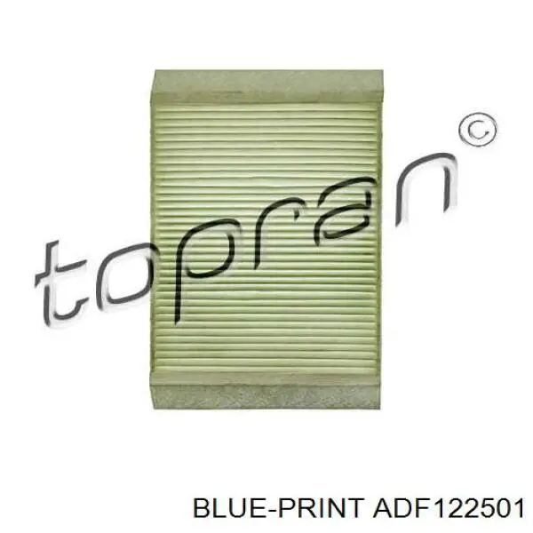 Фільтр повітряний обігрівача Blue Print ADF122501 ціна, від 10.99 USD