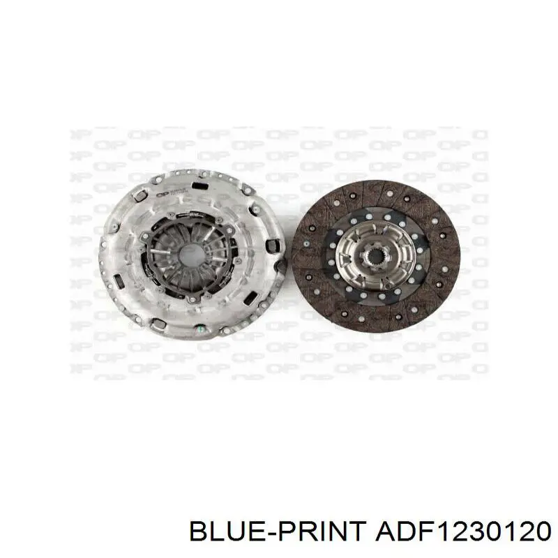 Комплект зчеплення (3 частини) Blue Print ADF1230120 ціна, від 147.31 USD