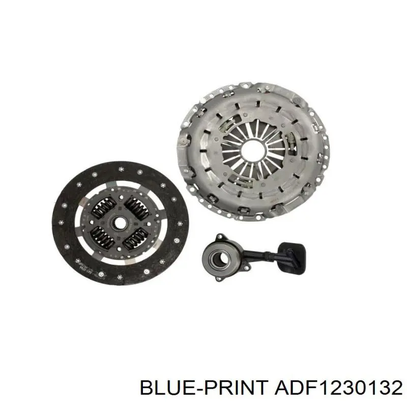 Комплект зчеплення (3 частини) Blue Print ADF1230132 ціна, від 169.28 USD