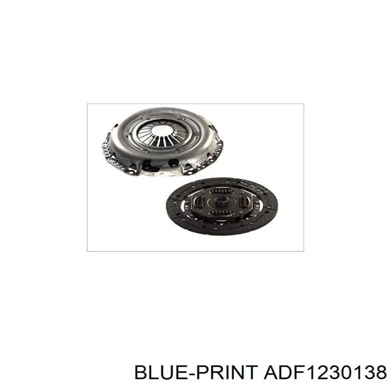 ADF1230138 Blue Print комплект зчеплення (3 частини)
