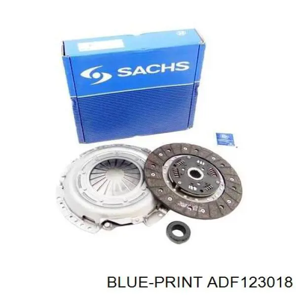 Купити ADF123018 Blue Print Комплект зчеплення (диск, корзина, підшипник)